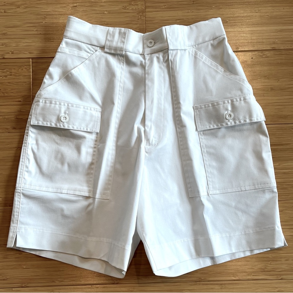 SPORTIF USA Crisp White Shorts Sz 8 Like New